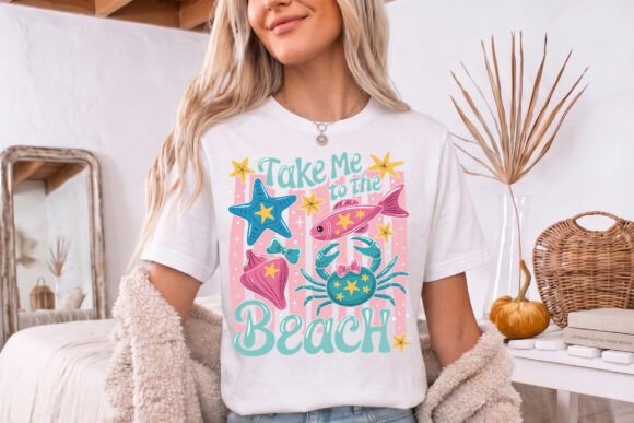 Bring Coastal Joy to Your Projects with Take Me to the Beach Art