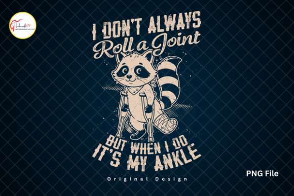 Broken Ankle Injury Funny Raccoon Tshirt: A Designer's Guide to Recovery Humor